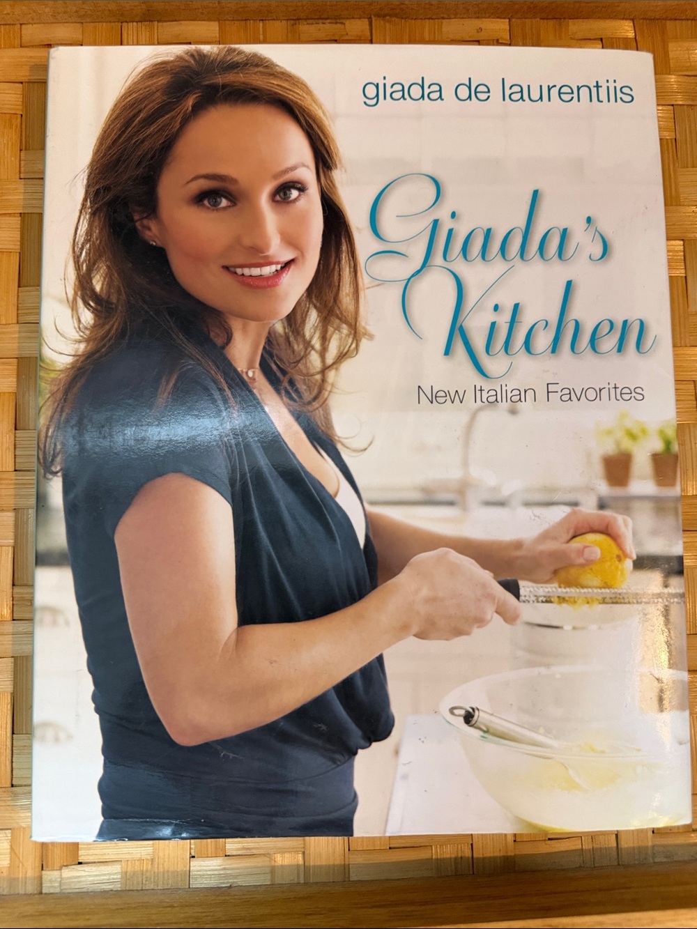 Giada's Kitchen Cookbook - Blue Cover